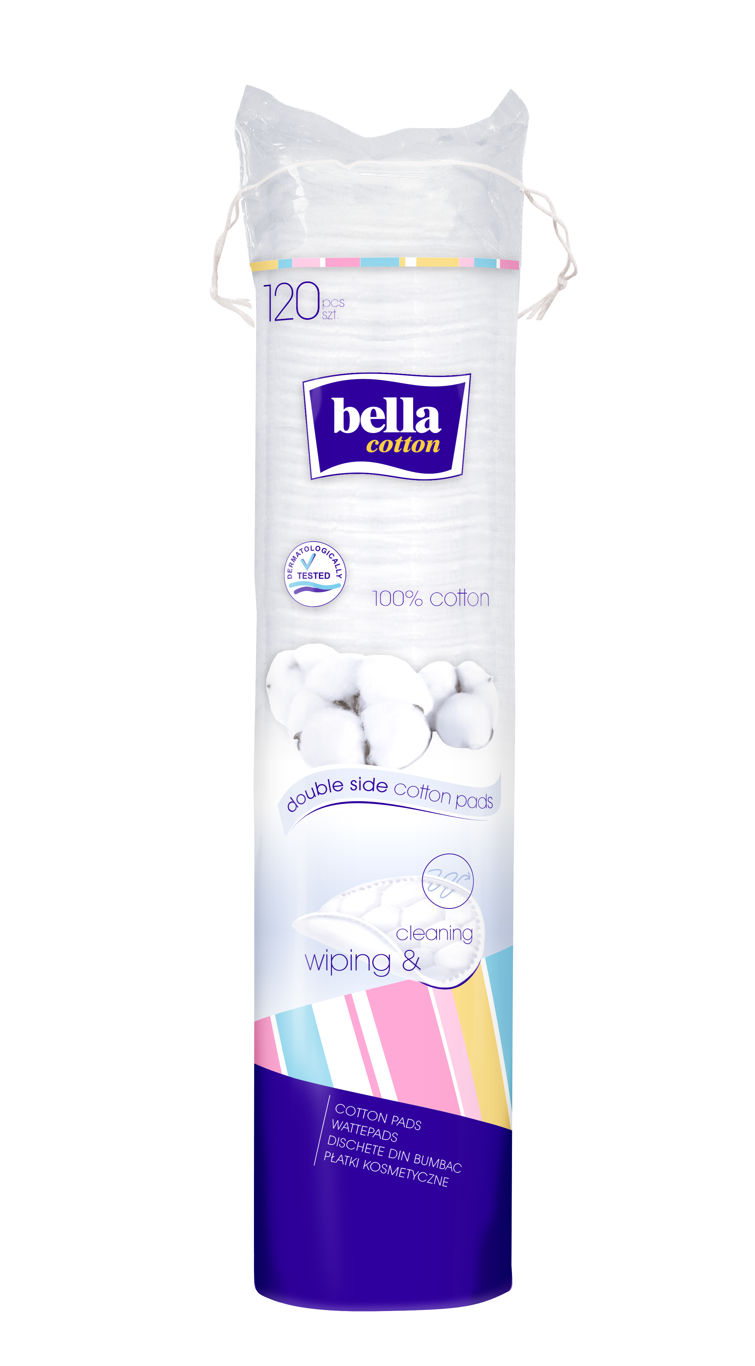 ODLIČOVACIE TAMPÓNY Bella Cotton - 120 ks
