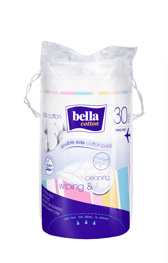 ODLIČOVACIE TAMPÓNY Bella Cotton - 30 ks