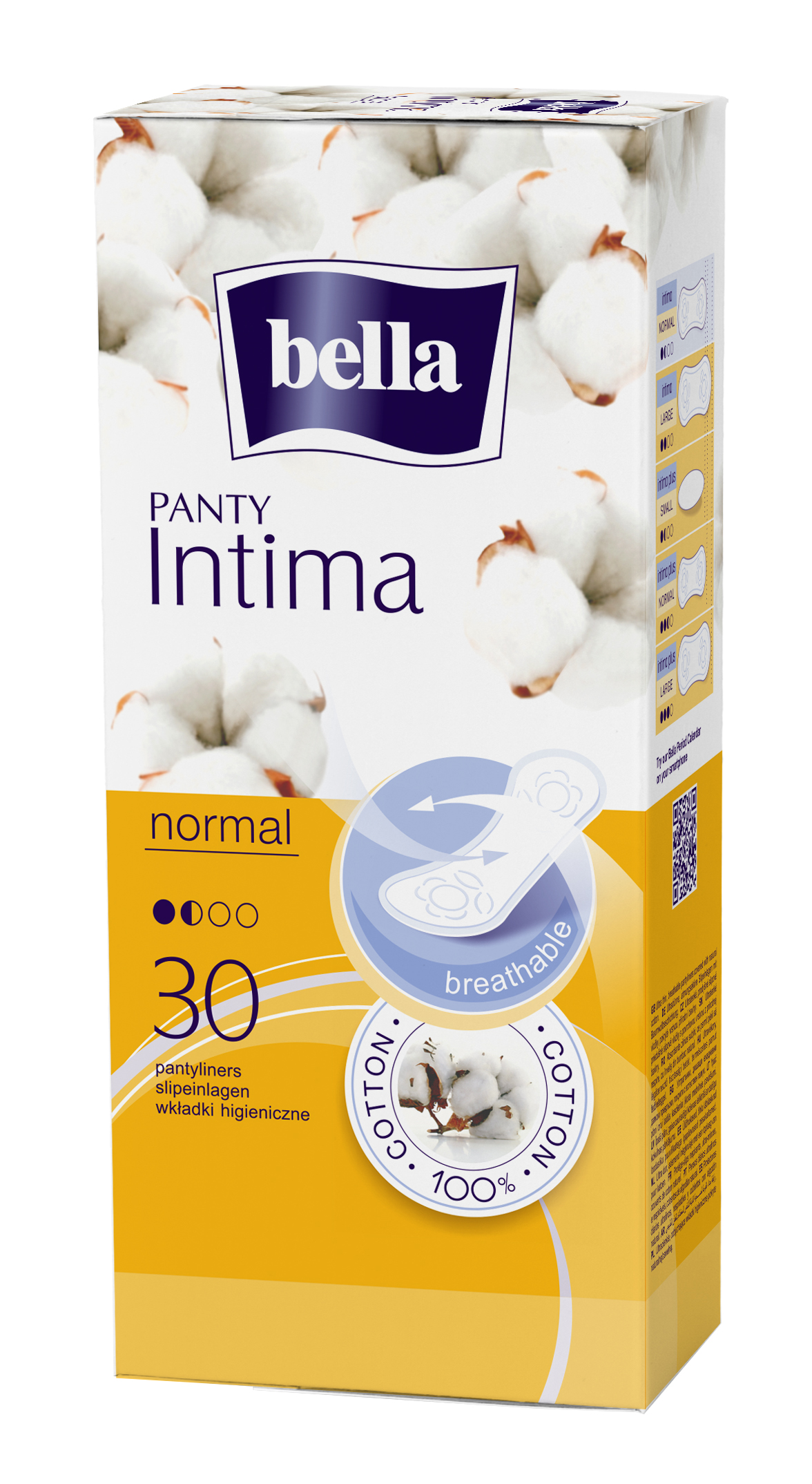 SLIPOVÉ VLOŽKY Bella Panty Intima Normal - 30 ks