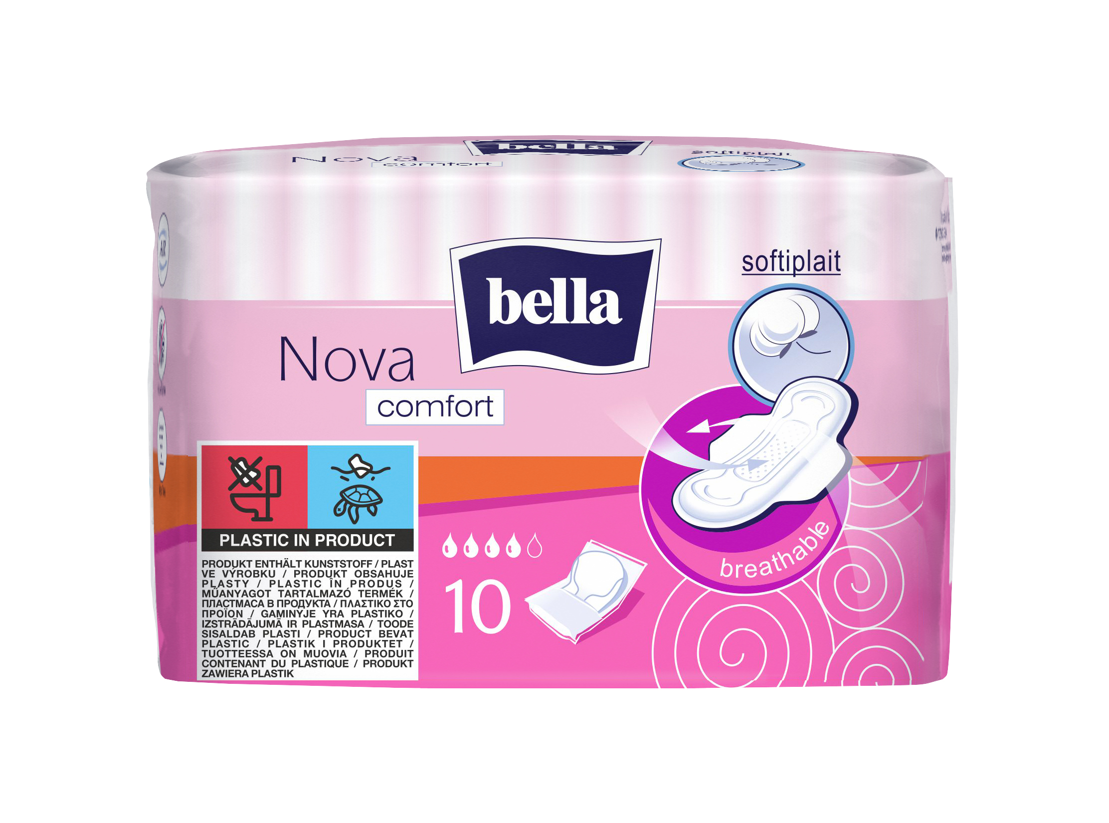 HYGIENICKÉ VLOŽKY Bella Nova Comfort - 10 ks