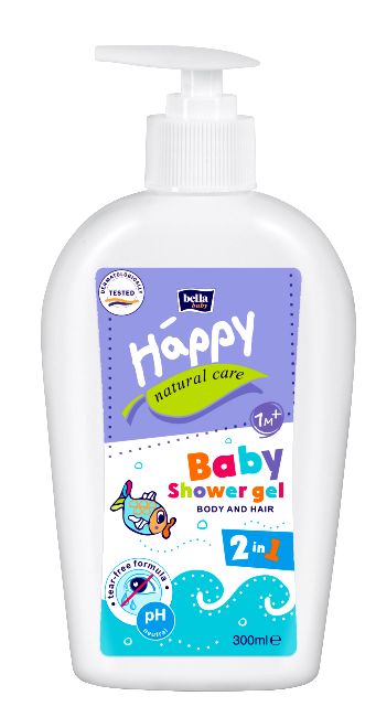 SPRCHOVÝ GÉL Happy Natural Care - 300 ml