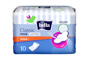 HYGIENICKÉ VLOŽKY Bella Classic Nova Comfort - 10 ks