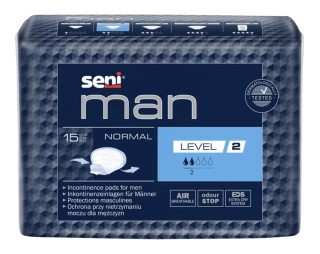 UROLOGICKÉ VLOŽKY PRE MUŽOV Seni Man Level 2 Normal - 15 ks