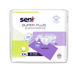 PLIENKOVÉ NOHAVIČKY Super Seni XXL - 10 ks