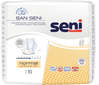 VKLADACIE PLIENKY San Seni Normal - 10 ks
