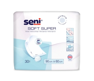 HYGIENICKÉ PODLOŽKY Seni Soft Super 90 x 60 cm - 30 ks