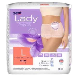 Absorpčné nohavičky jednorazové Seni Lady Pants L - 10 ks