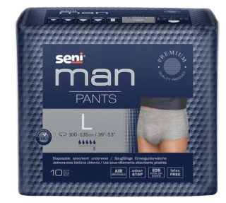 Absorpčné nohavičky pre mužov Seni Man Pants L - 10 ks