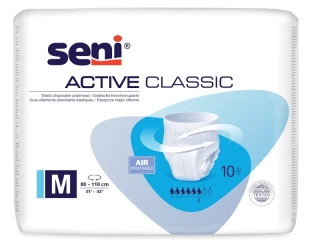 PLIENKOVÉ NOHAVIČKY NAŤAHOVACIE Seni Active Classic M - 10ks