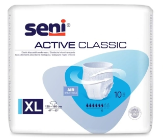 PLIENKOVÉ NOHAVIČKY NAŤAHOVACIE Seni Active Classic XL - 10ks