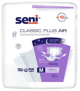 PLIENKOVÉ NOHAVIČKY Seni Classic Plus Air M - 10ks
