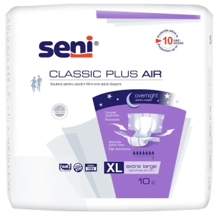 PLIENKOVÉ NOHAVIČKY Seni Classic Plus Air XL - 10ks